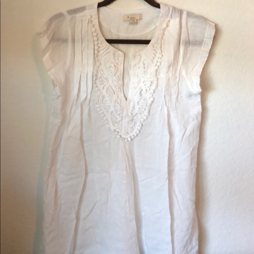 White Dress or cover-up
